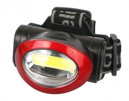 Camelion LED5382   (фонарь налобн, черн., COB, 4 реж, 3XLR03 в компл, пласт, откр. блист)