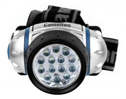 Camelion LED5312-14F4 (фонарь налобн, металлик, 14LED, 4 реж, 3XR03 в компл, пласт, блист)