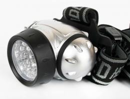 Ultraflash LED5353 (фонарь налобн металлик, 19LED, 4 реж, 3XR03,  пласт, коробка)