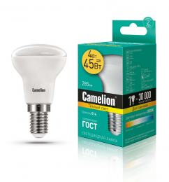 Camelion LED4-R39/830/E14 (Эл.лампа светодиодная 4Вт 220В)