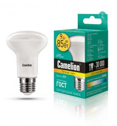 Camelion LED9-R63/830/E27 (Эл.лампа светодиодная 9Вт 220В)