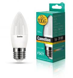 Camelion LED12-C35/830/E27 (Эл.лампа светодиодная 12Вт 220В)