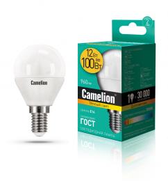 Camelion LED12-G45/830/E14 (Эл.лампа светодиодная 12Вт 220В)