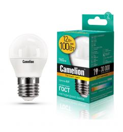 Camelion LED12-G45/830/E27 (Эл.лампа светодиодная 12Вт 220В)