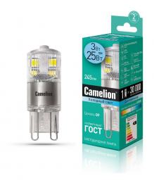 Camelion LED3-G9-NF/845/G9  (Эл.лампа светодиодная 3Вт 220В)