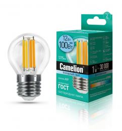 Camelion LED12-G45-FL/845/E27  (Эл.лампа светодиодная 12Вт 220В)