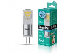 Camelion LED5-G4-JC-NF/845/G4 (Эл.лампа светодиодная 5Вт 12В AC/DC)