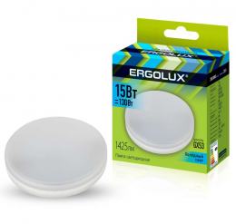 Ergolux LED-GX53-15W-GX53-4K (Эл.лампа светодиодная 15Вт GX53 4500К 180-240В)