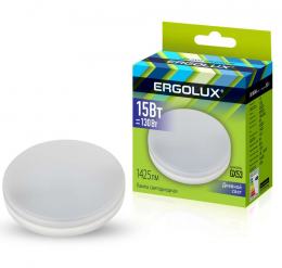 Ergolux LED-GX53-15W-GX53-6K (Эл.лампа светодиодная 15Вт GX53 6500К 180-240В)