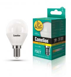 Camelion LED5-G45/830/E14 (Эл.лампа светодиодная 5Вт 220В)