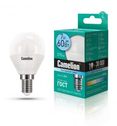 Camelion LED7-G45/845/E14 (Эл.лампа светодиодная 7Вт 220В)