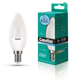 Camelion LED7-C35/845/E14 (Эл.лампа светодиодная 7Вт 220В)