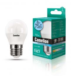 Camelion LED8-G45/845/E27 (Эл.лампа светодиодная 8Вт 220В)