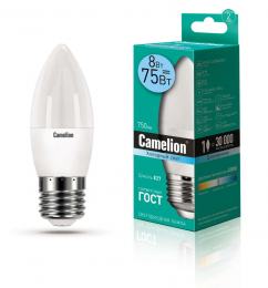 Camelion LED8-C35/845/E27 (Эл.лампа светодиодная 8Вт 220В)