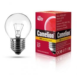 MIC Camelion 40/D/CL/E27 (Эл.лампа накал.с прозрачной колбой, сфера)