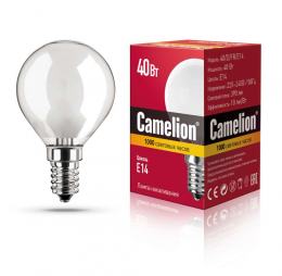 MIC Camelion 40/D/FR/E14 (Эл.лампа накал.с матовой колбой, сфера)