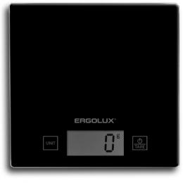 ERGOLUX ELX-SK01-С02 черные (весы кухонные до 5 кг, 150*150 мм)