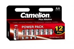 Camelion..LR 6 Plus Alkaline BLOCK-12 (LR6-HP12, батарейка,1.5В)