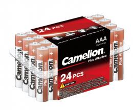 Camelion  LR03 Plus Alkaline PB-24 (LR03-PB24, батарейка,1.5В)