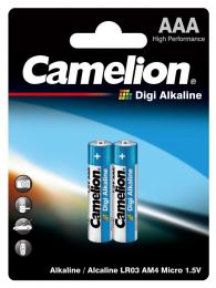 Camelion LR 03 DIGI BL-2 (LR03-BP2DG, батарейка,1.5В)