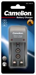 Camelion BC-1001A titanium (BC-1001A, ЗУ для  2хAA, AAA или 1x9V, 200мА,  складная вилка, таймер )